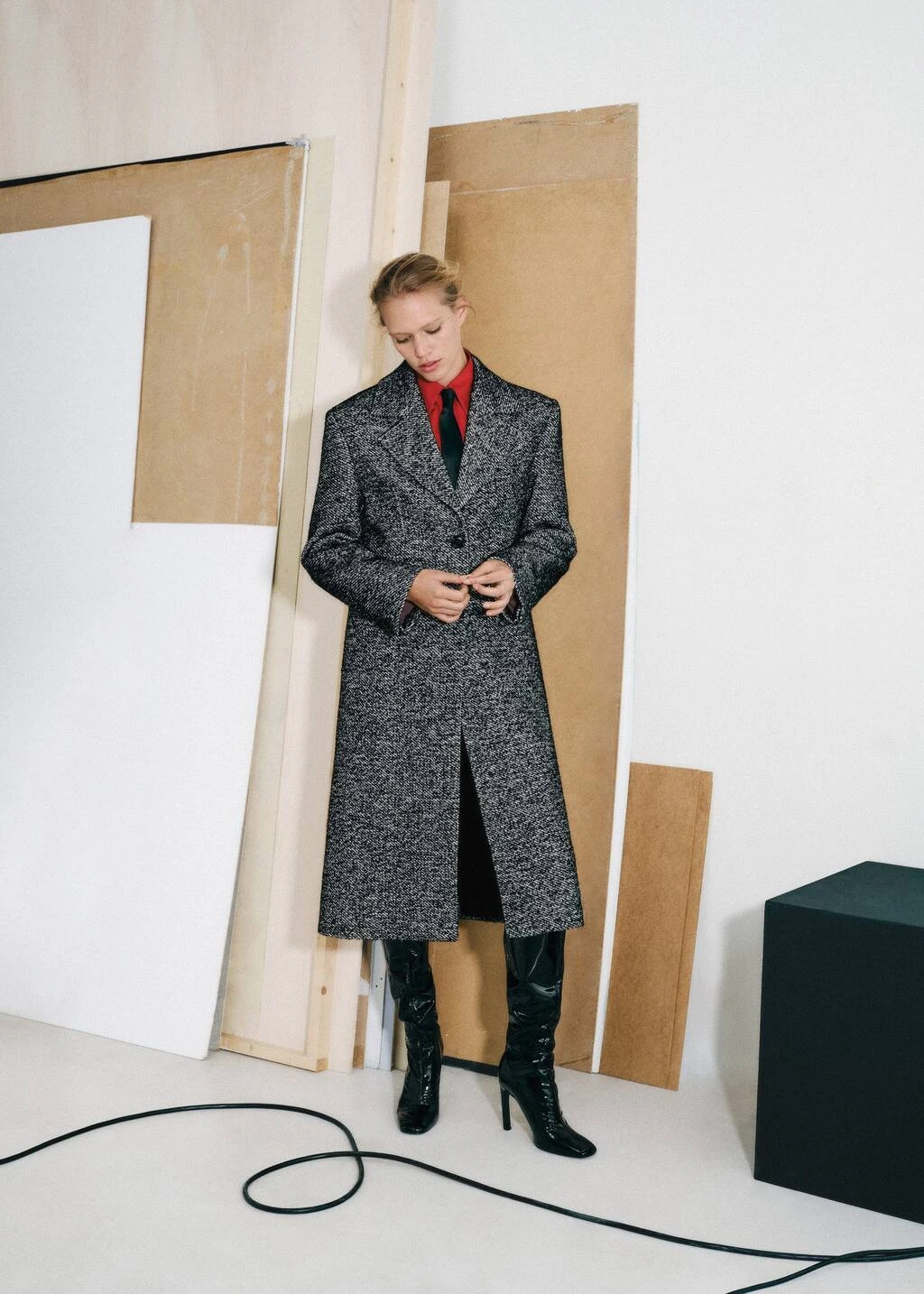 Manteau Long Revers – Image 8