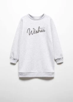 Robe Sweat-shirt Message