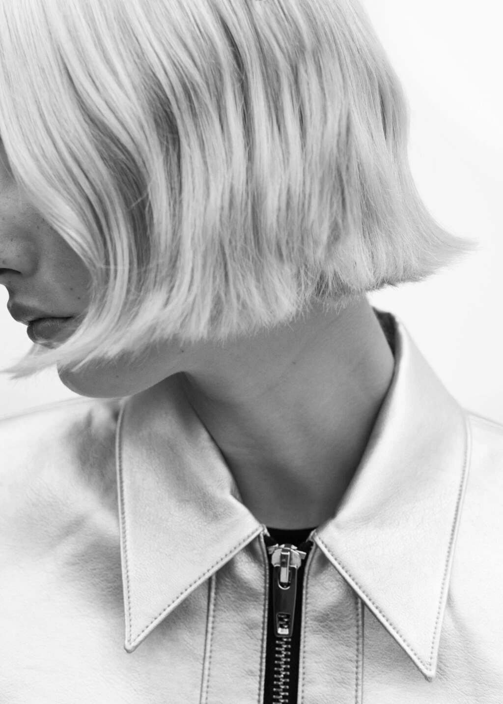 Veste Crop Foil â Image 4