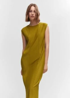 Robe Détails Plissés