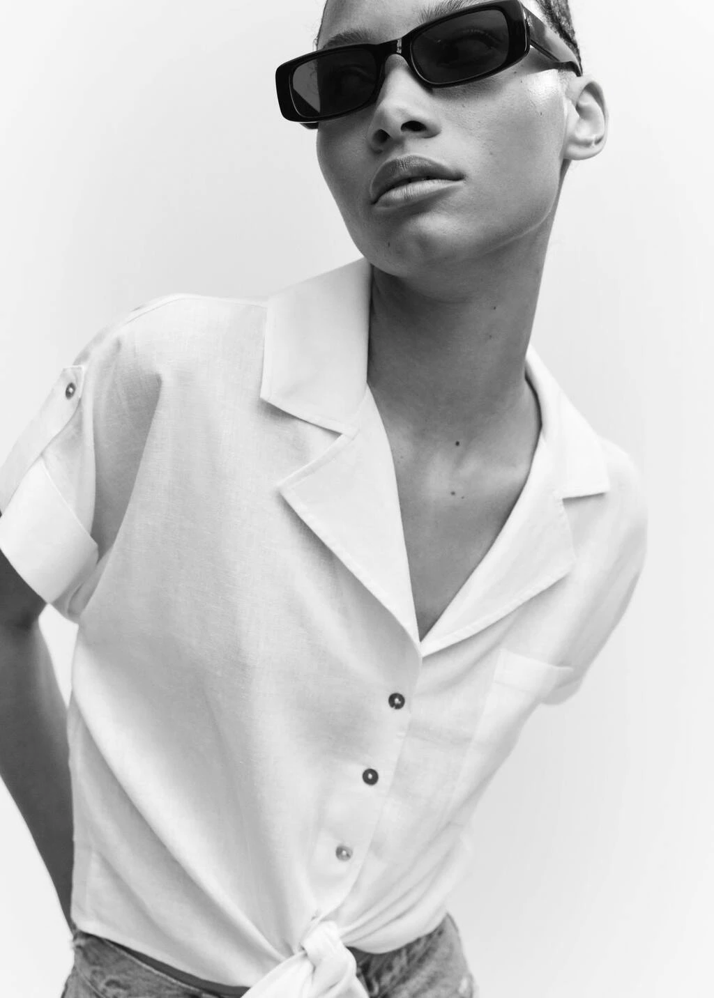 Chemise Lin Nœud – Image 4