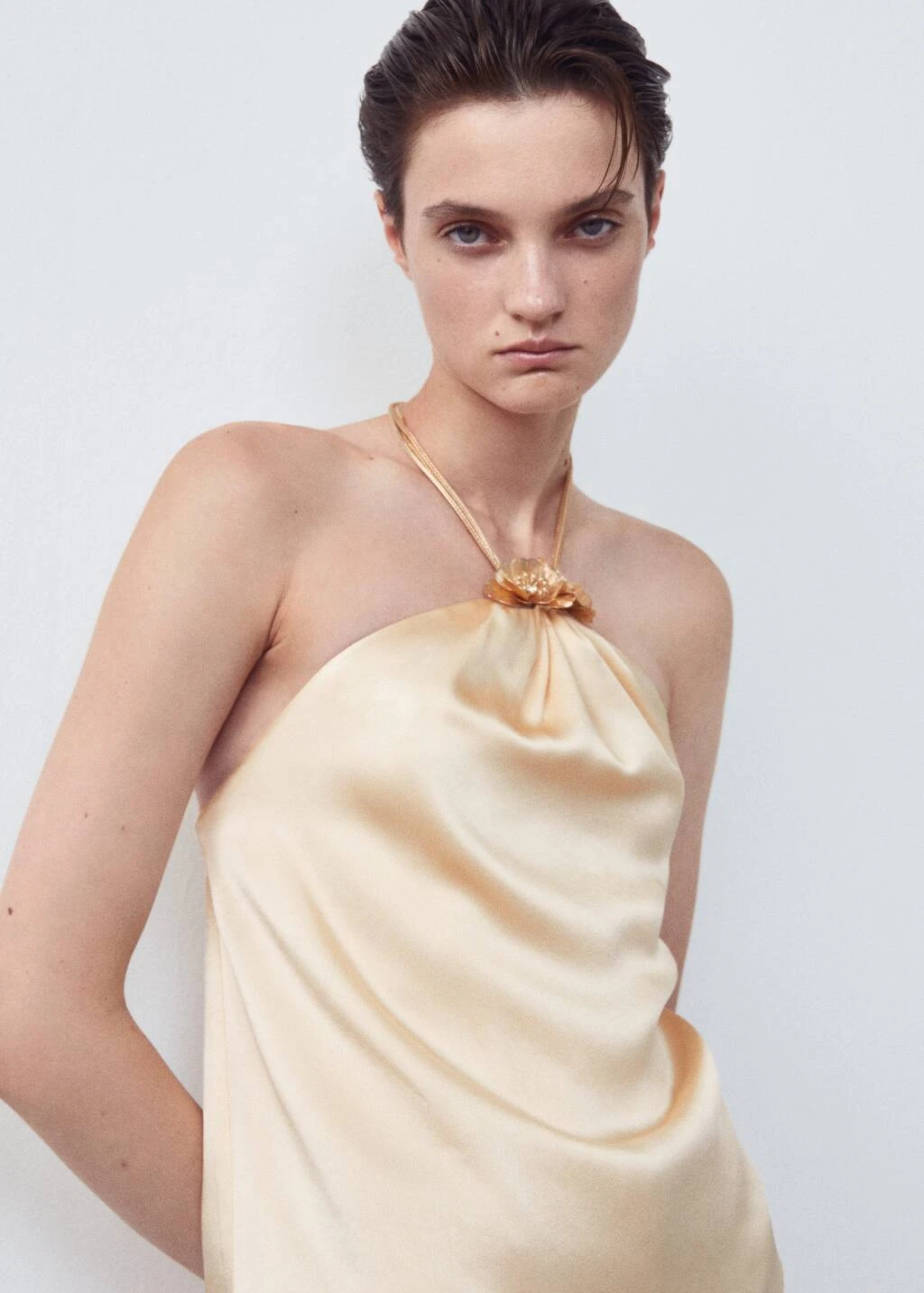 Top Détail Fleurs Métalliques – Image 6