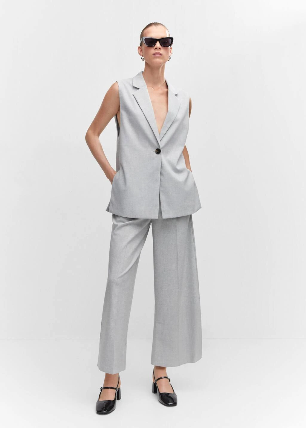 Gilet Long Fentes – Image 8