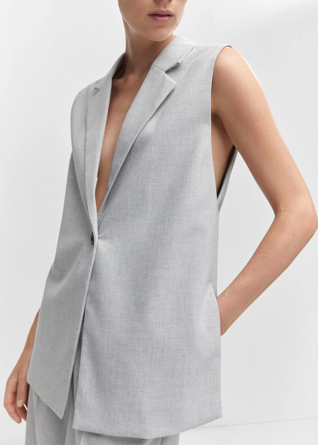 Gilet Long Fentes – Image 12