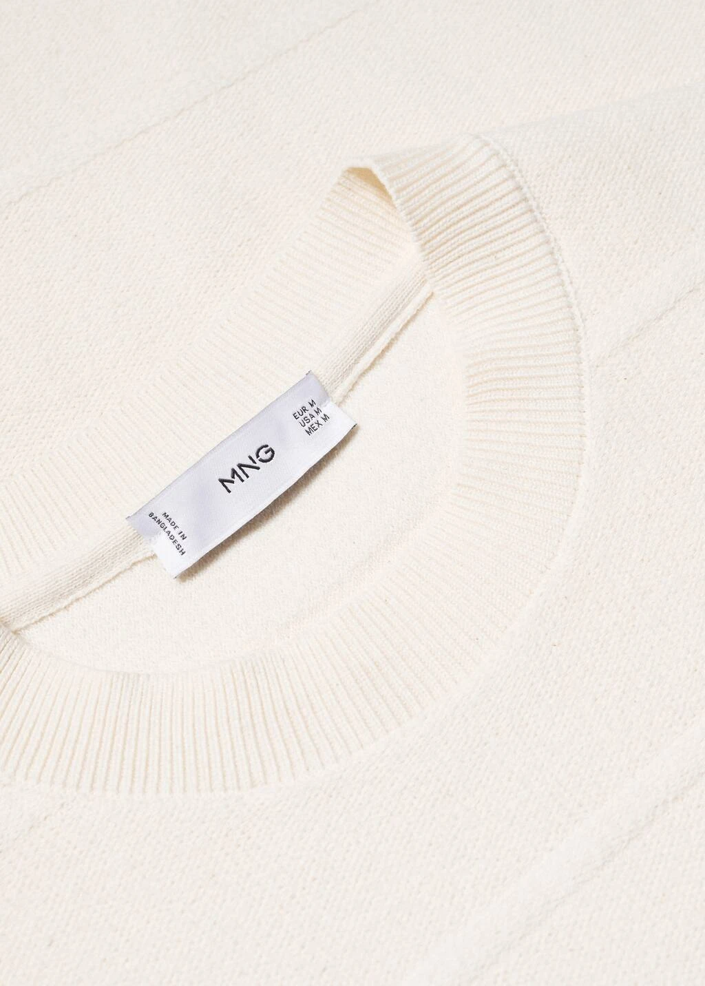 T-shirt Maille Coton Structuré Rayures – Image 7