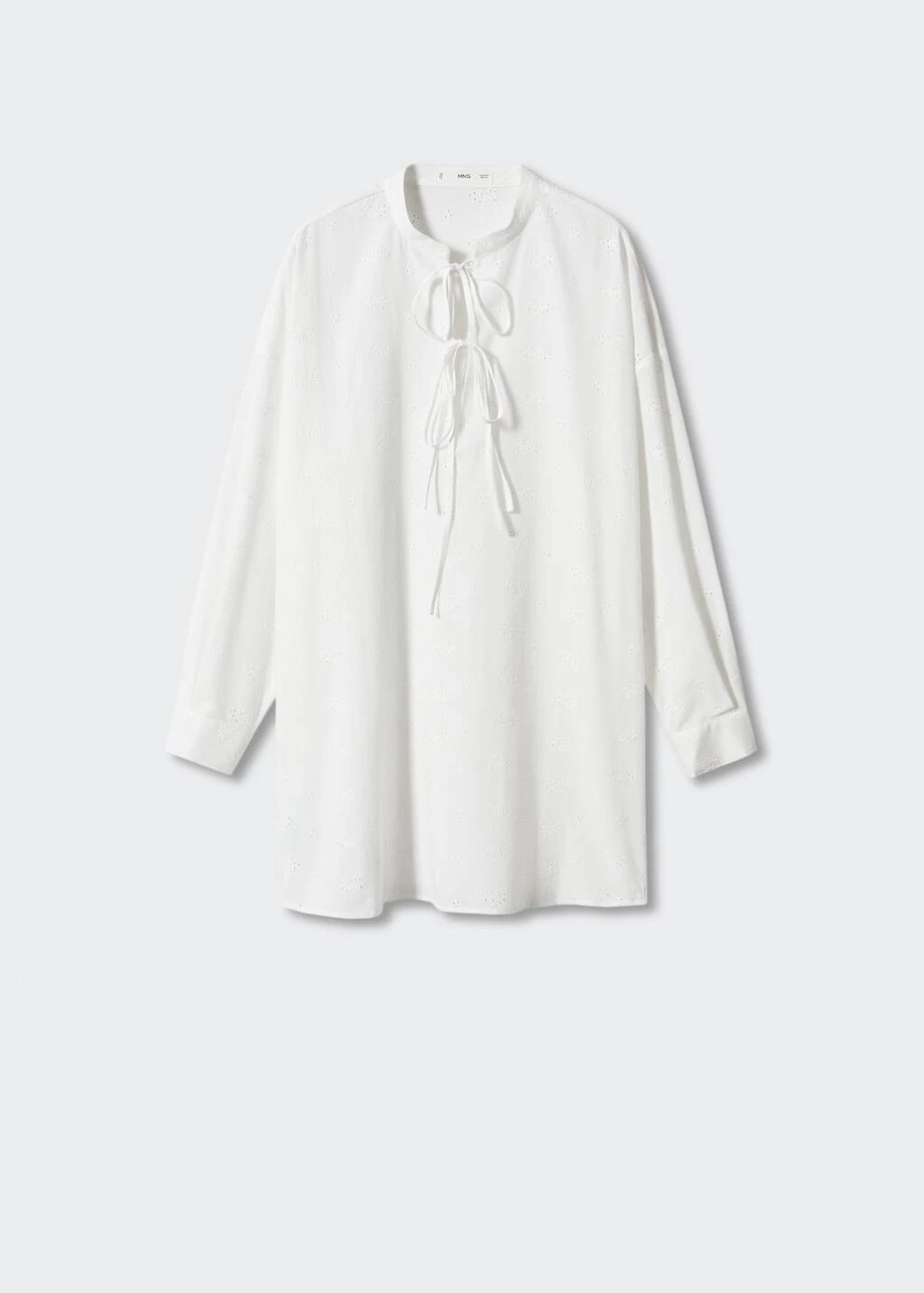 Chemise De Nuit Coton Détails Ajourés – Image 7