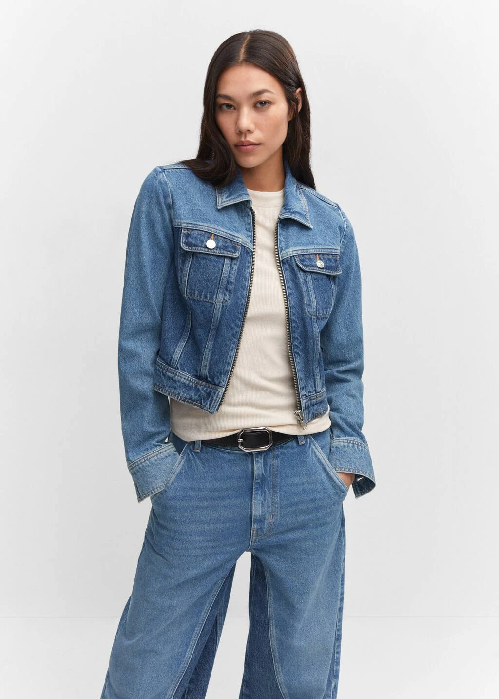 Jean Wideleg Bicolore â Image 4