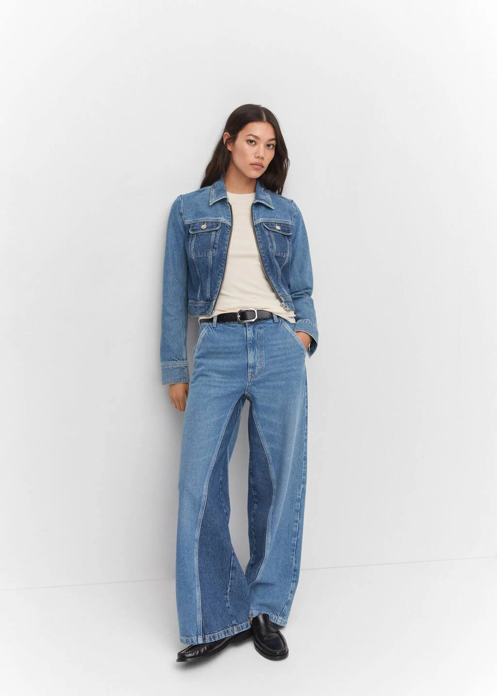 Jean Wideleg Bicolore â Image 5