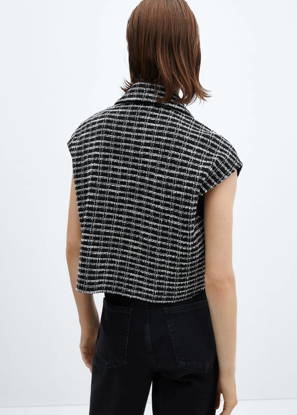 Gilet Tweed Oversize – Image 3