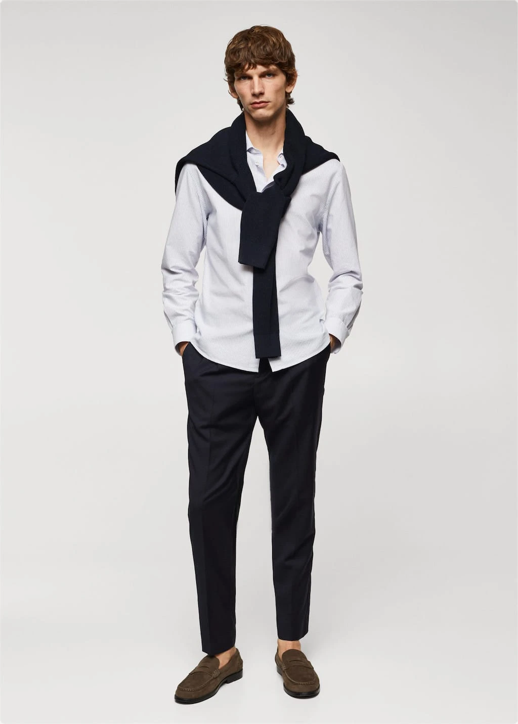 Pantalon Pinces Laine Vierge â Image 2