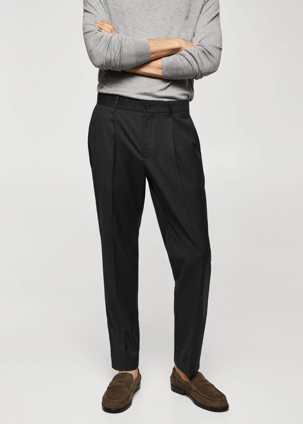 Pantalon Pinces Laine Vierge â Image 8