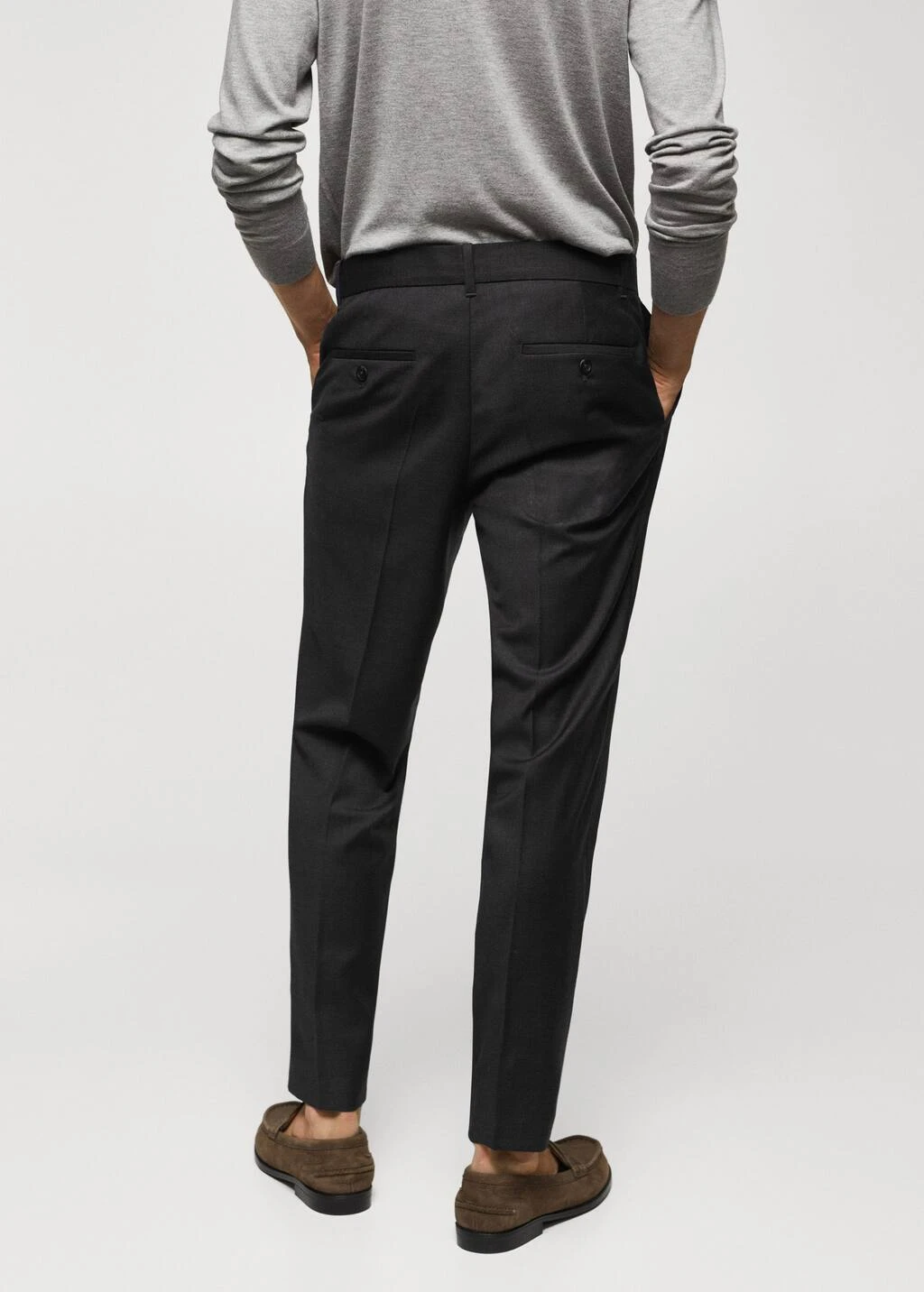 Pantalon Pinces Laine Vierge â Image 10