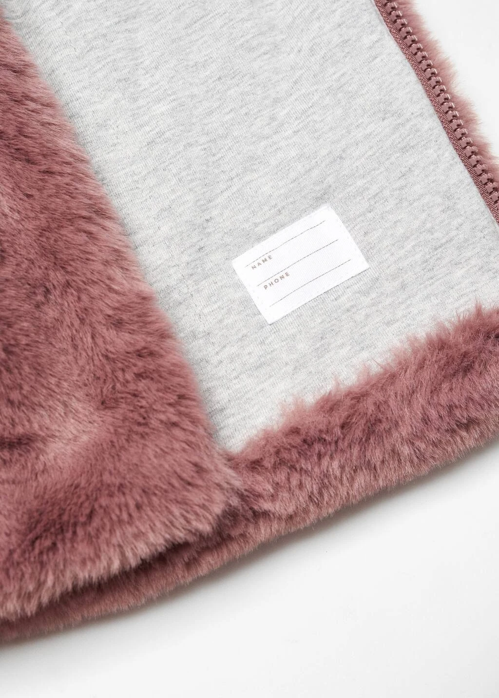 Manteau Fourrure Synthétique à Capuche – Image 3