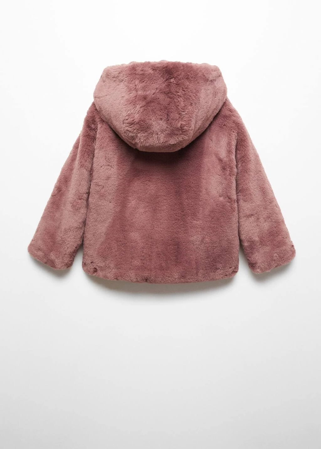 Manteau Fourrure Synthétique à Capuche – Image 4