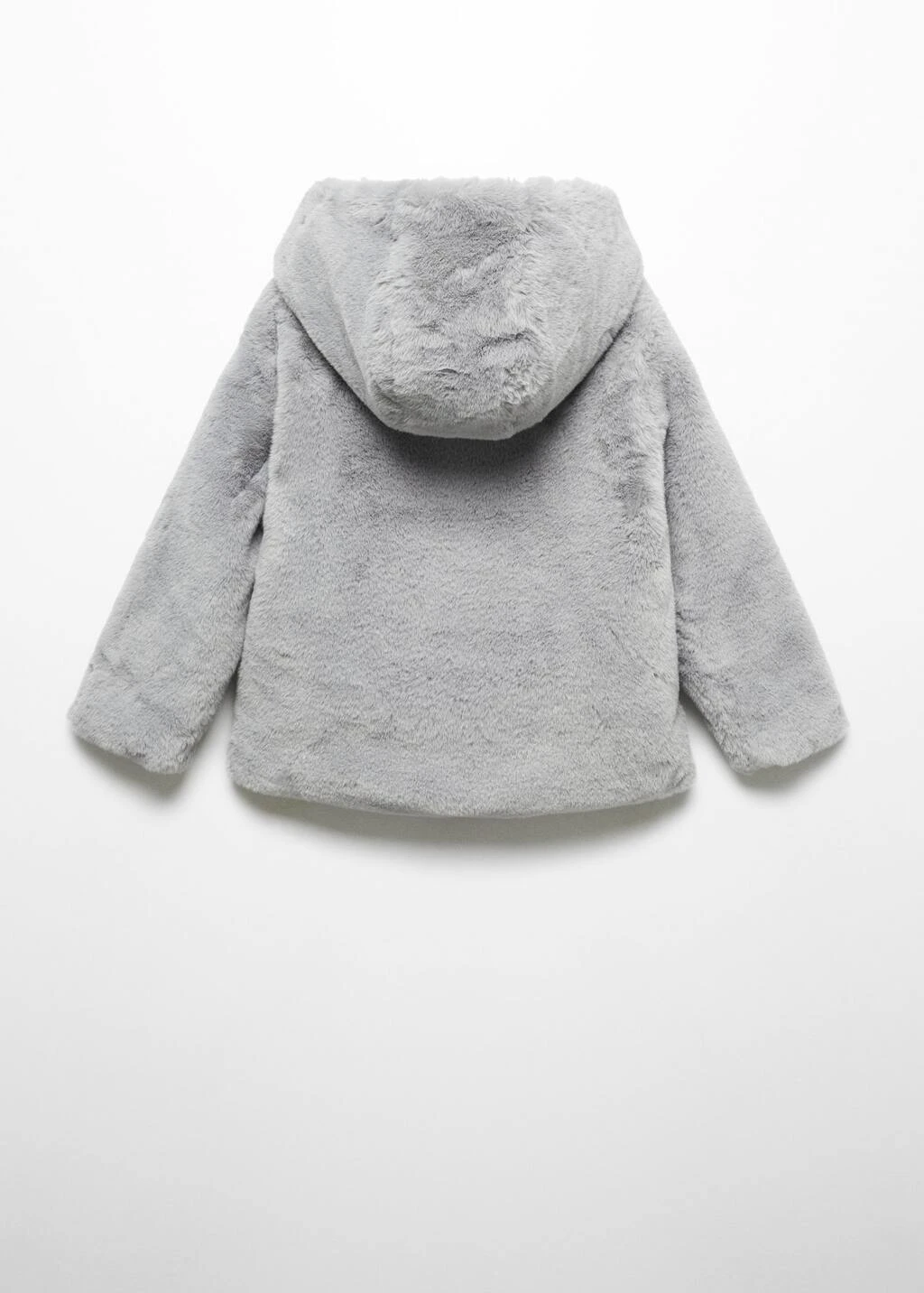 Manteau Fourrure Synthétique à Capuche – Image 7