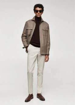 Bottines Chelsea Cuir Effet Patiné