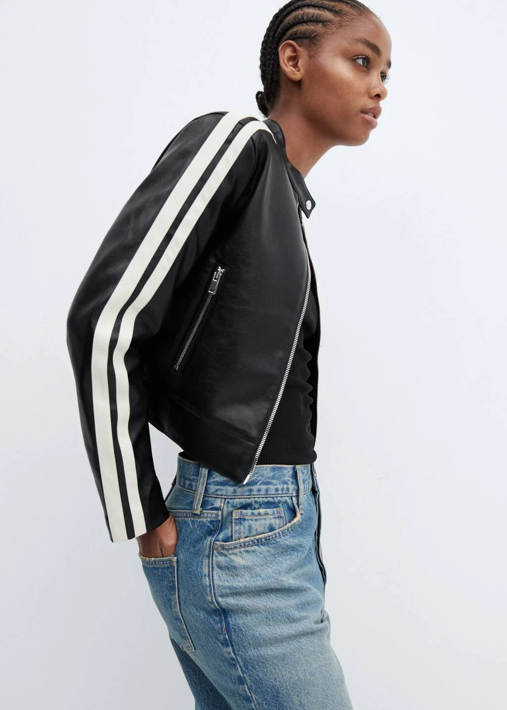 Blouson Biker Similicuir – Image 5