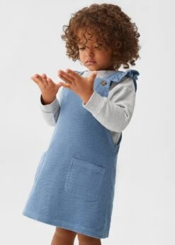 Robe Chasuble Velours Côtelé