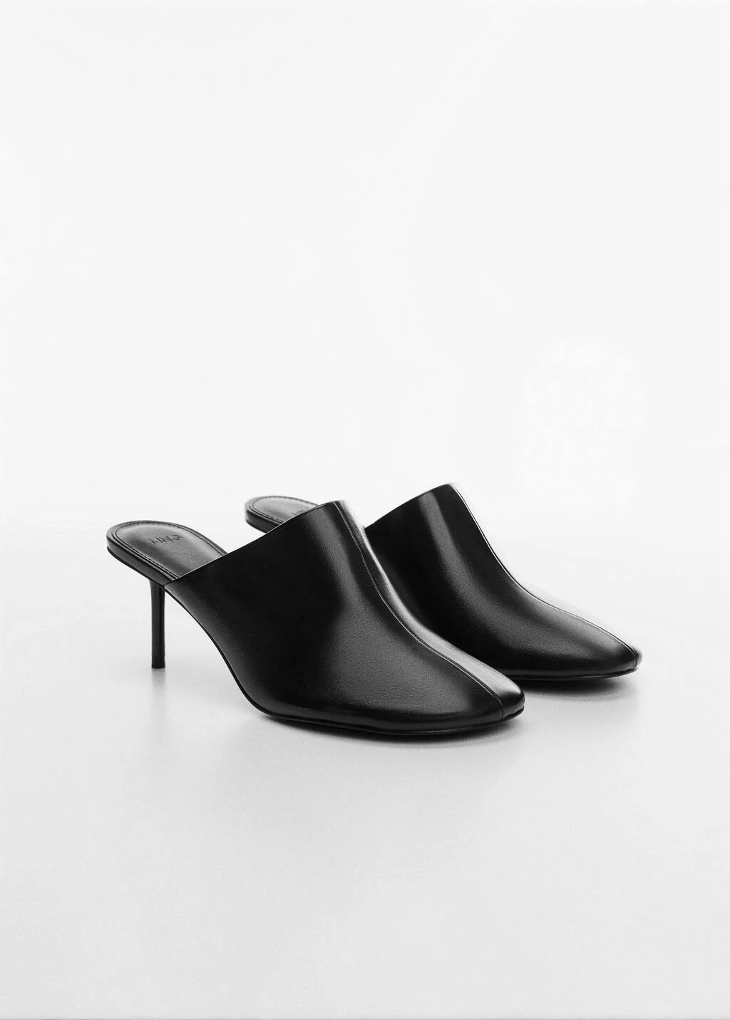 Chaussures Cuir Ouvertes à L'arrière – Image 3