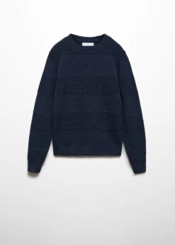 Pull-over Combiné Maille