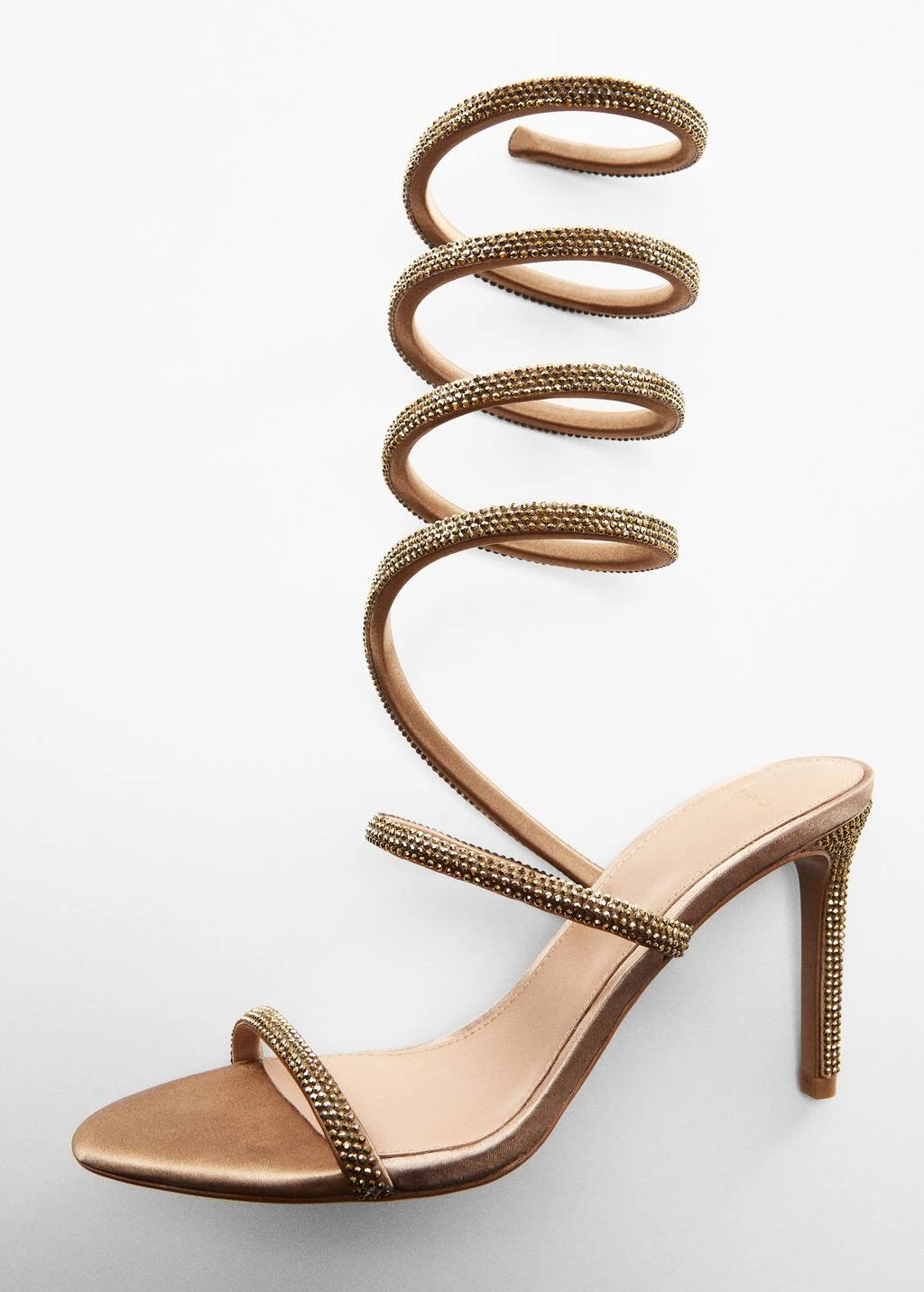 Sandales Talon Lanière Strass – Image 5