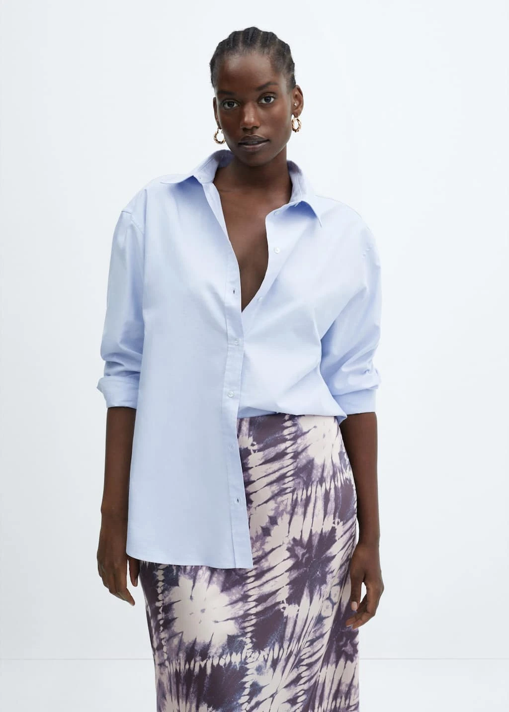 Jupe Tie And Dye Satinée – Image 8