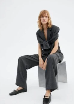 Ballerines Cuir Bout Carré