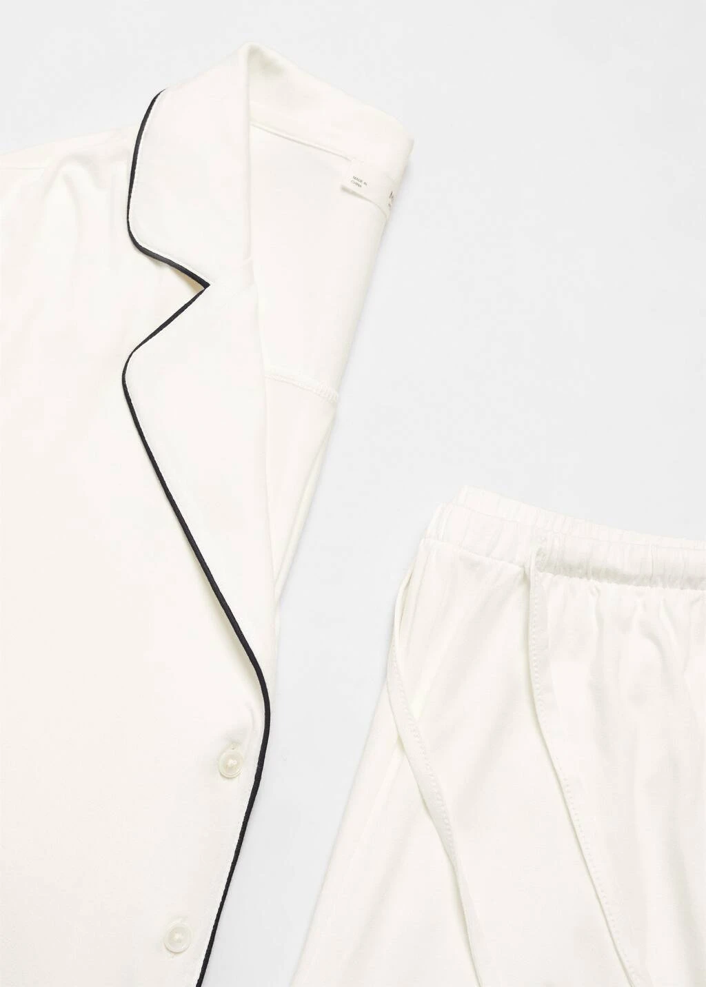 Chemise Pyjama Liseré Contrastant – Image 5