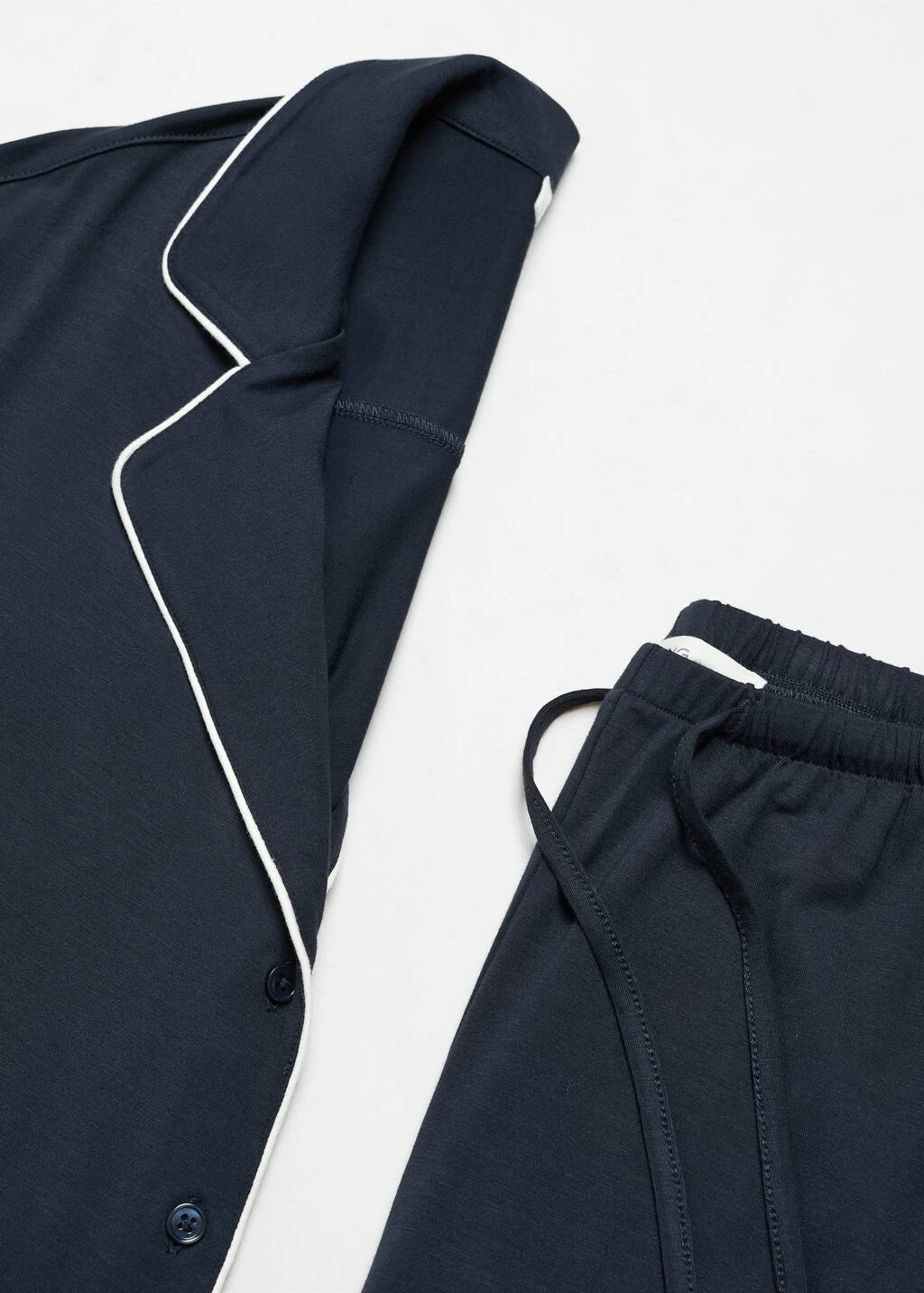 Chemise Pyjama Liseré Contrastant – Image 12