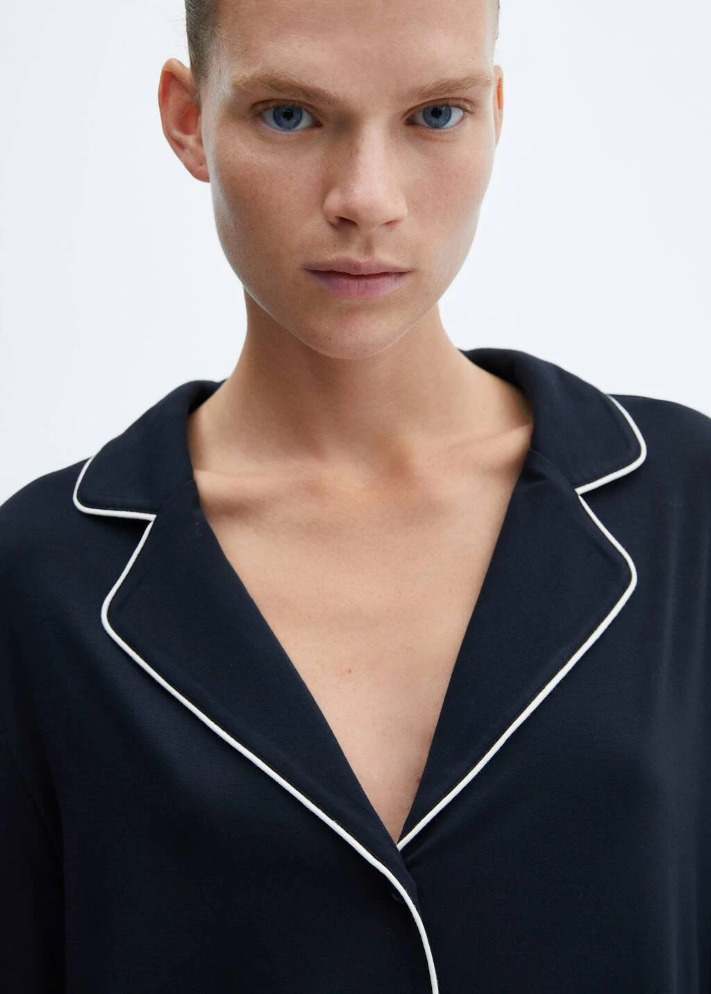 Chemise Pyjama Liseré Contrastant – Image 8