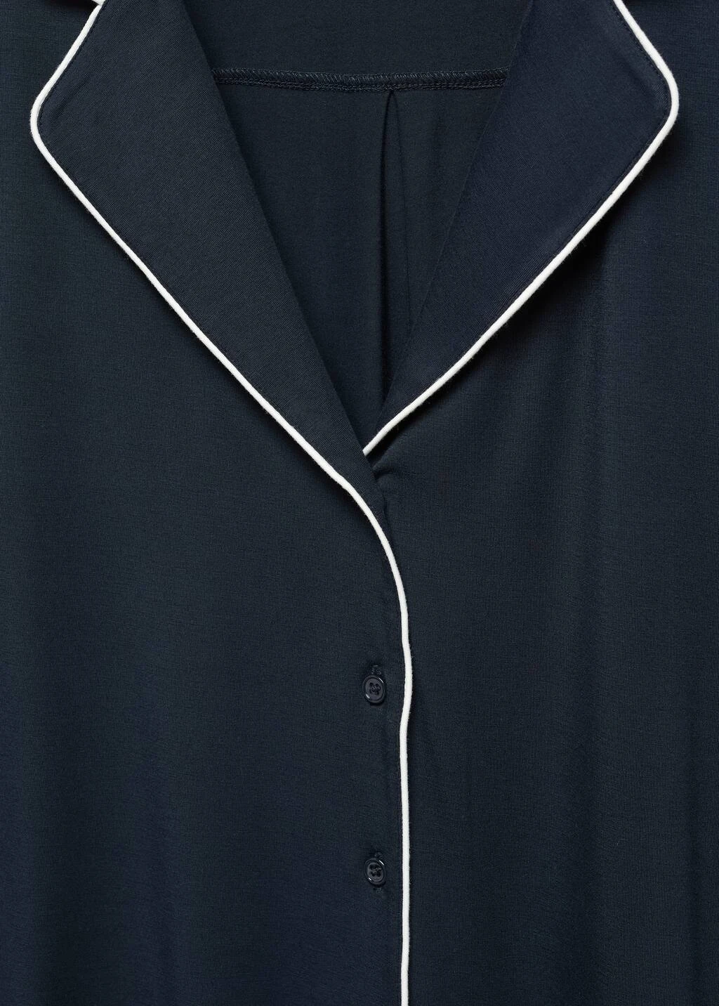 Chemise Pyjama Liseré Contrastant – Image 13