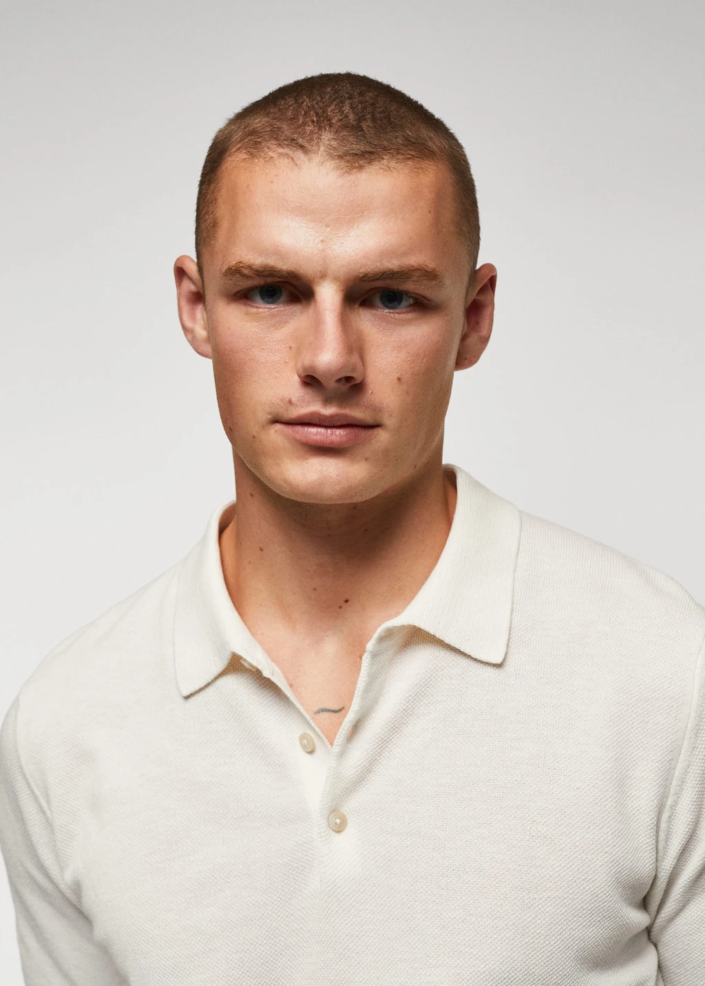 Polo Coton Maille Structuré – Image 4