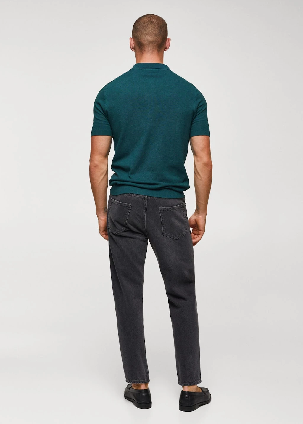 Polo Coton Maille Structuré – Image 10