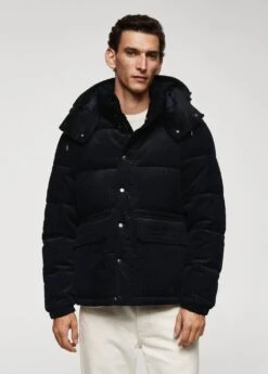 Anorak Velours Côtelé Thermorégulateur