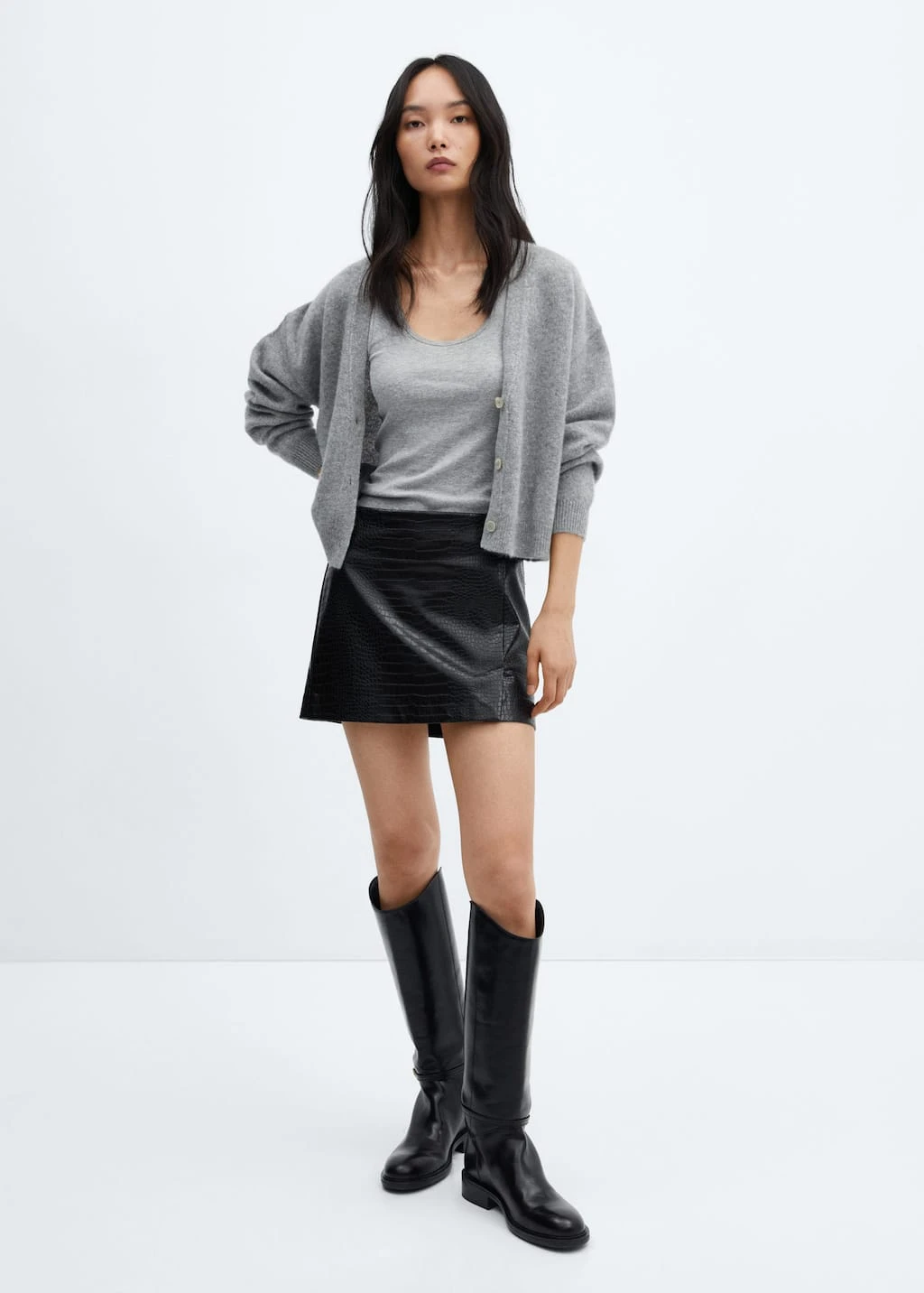 Minijupe Effet Croco – Image 2