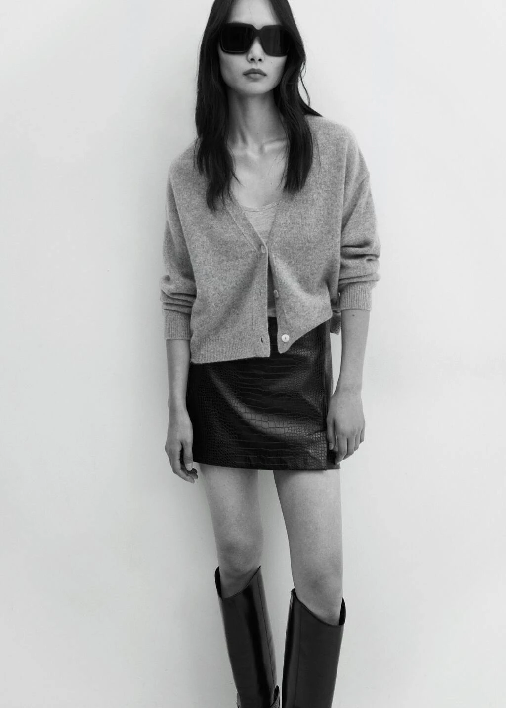 Minijupe Effet Croco – Image 4