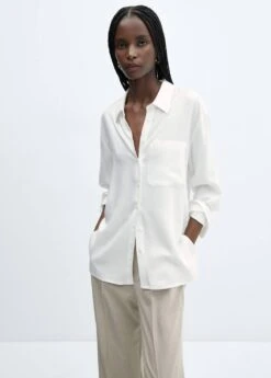 Chemise Fluide Poche