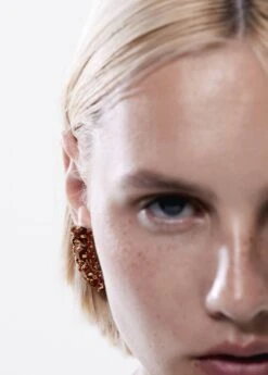 Boucles D'oreilles Cristaux