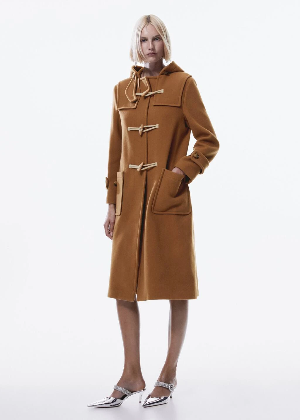 Duffle-coat En Laine à Capuche – Image 2