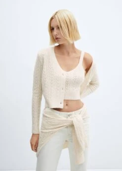 Top Maille Détail Sequins