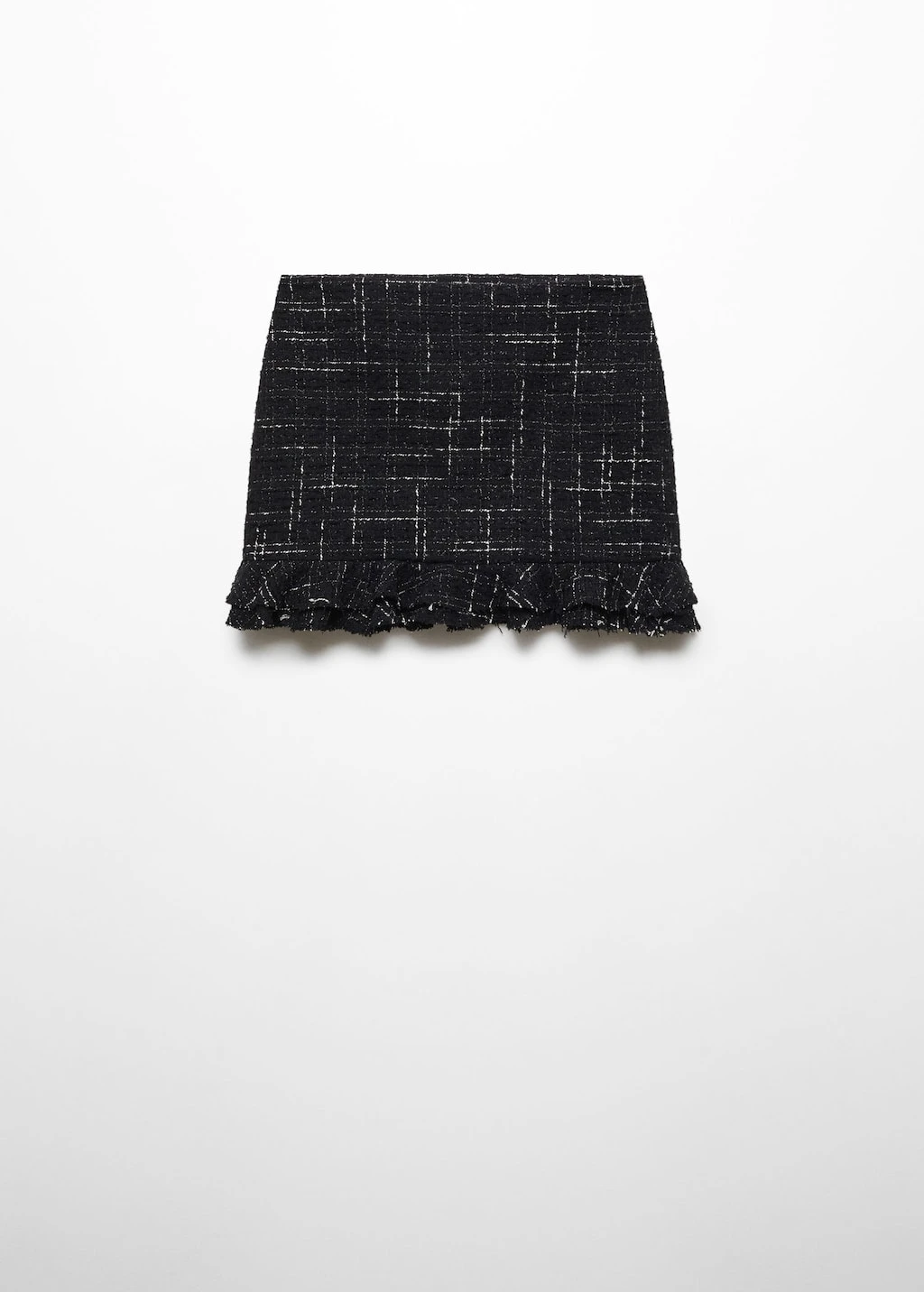 Jupe Tweed Volantée – Image 7