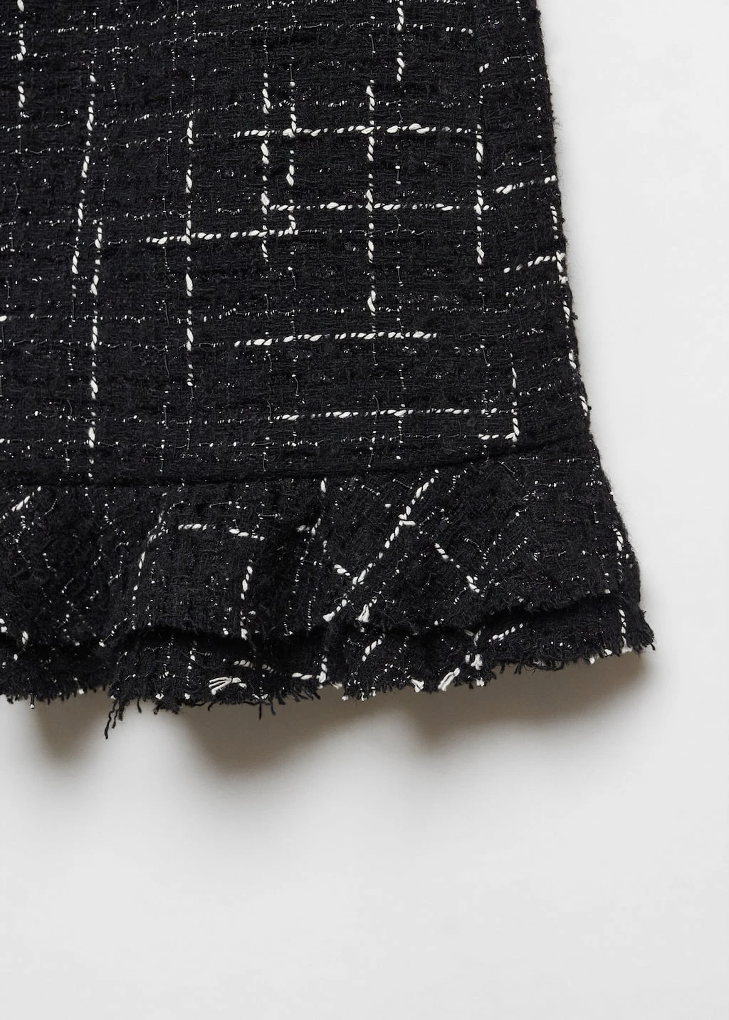 Jupe Tweed Volantée – Image 6