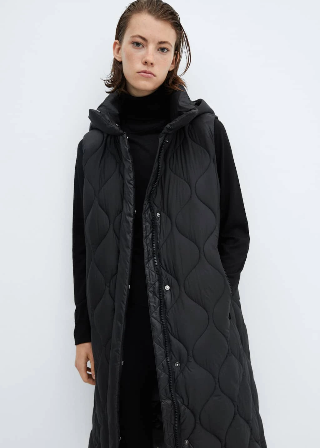 Gilet Matelassé Long – Image 9