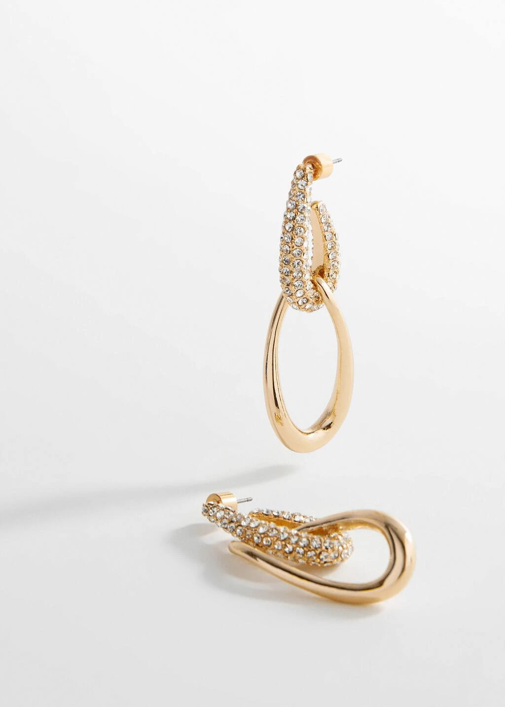 Boucles D'oreilles CombinĂ©es Cristaux â Image 2