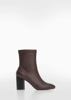 Bottines Talon Bout Rond