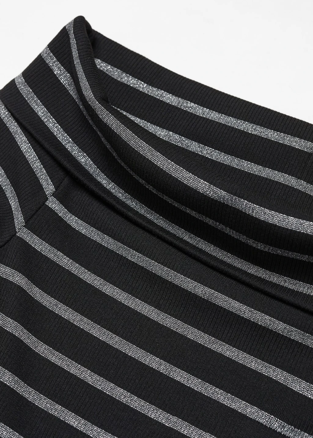 Robe épaules Dénudées à Rayures – Image 5